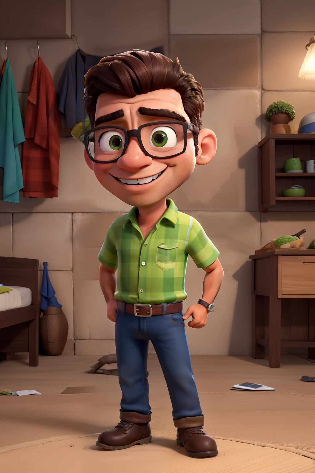 Homem Brasileiro, terno, grisalho, topete, olhos pequenos, eyeglass, wide lips, pele clara, sorridente,