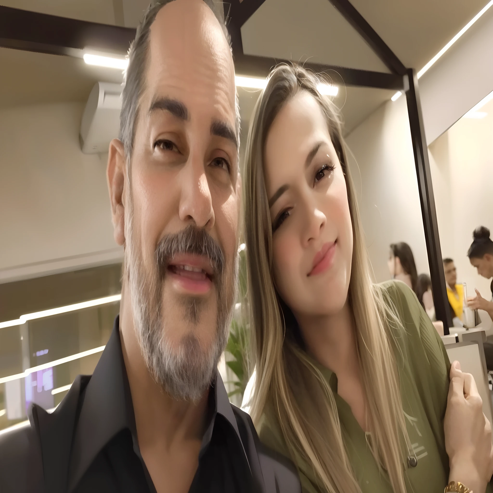 there is a man and a woman that are posing for a picture, by Nándor Katona, david rios ferreira, edu souza, profile image, andrea rocha, by Antonio Parreiras, in sao paulo, gui guimaraes, by Samuel Silva, by Felipe Seade, by Robert Combas, by Willian Murai