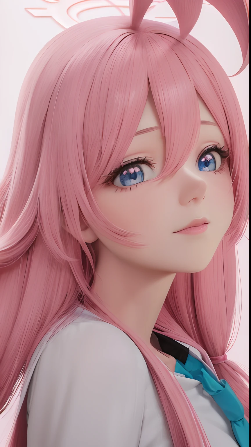 Close-up of a woman in a pink outfit, posing for photography, photorealistic anime girl render, render of a cute 3d anime girl, 3 d anime realistic, smooth anime cg art, realistic anime 3 d style, 3d anime girl, anime highly detailed, anime styled 3d, pink twintail hair and cyan eyes, realistic young anime girl