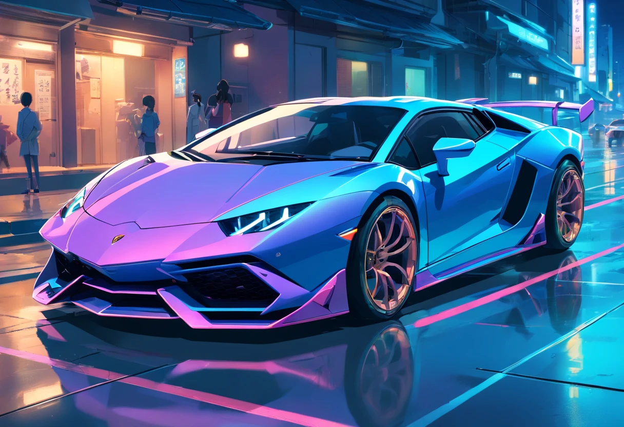 a picture,(((draft))),(((color no))),sportscar, Automotive Design Art, lamborghini, bold lamborghini style, No shadow.,vehicle illustration, sportscar, 10, black on white line art, The artwork,Does not discharge, coloring book, beautiful line art,draft,Lilac,Art style with attention to detail, Only one line....., Line Art HD, high contrast illustration, sportscar, Sketch style, Car design, Vector Art HD, sportscar,metalic,neons,nighttime scene,Scissor door is open,((miku hatsune))