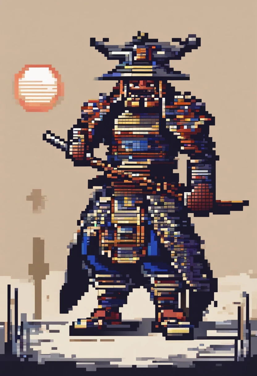 pixel de samurai
