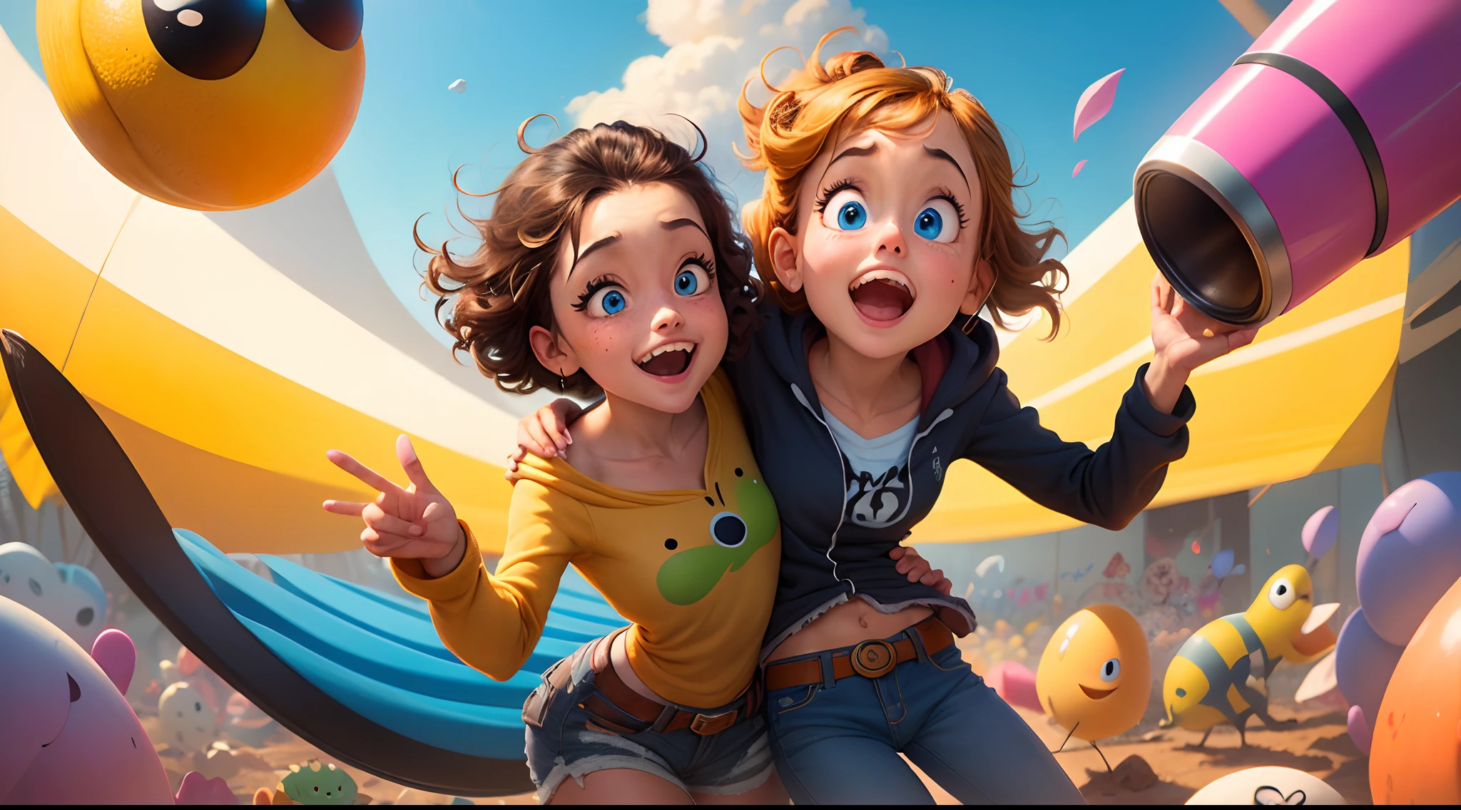Pixar style