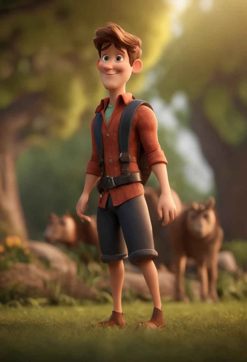 personagem dos desenhos animados de uma muler jovem com uma camisa preta, animation character, Caractere estilizado, animation style rendering, 3D estilizado, , 3 d render stylized, toon render keyshot, Personagem 3D, Personagem 3D, 3d rendering stylized, 3 d character render, personagem de desenho animado, Personagem de close up, Pose de personagem,  (Estilo Pixar) (master part:1.2) (Bokeh) (best quality) (pele detalhada) (textura detalhada) (8k) (argila) (Cinematic lighting) (foco nítido