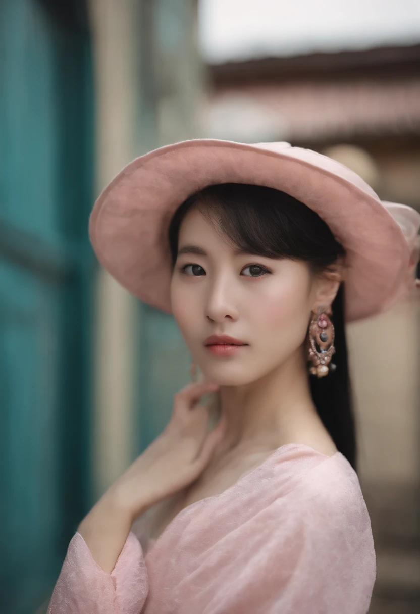 Magazines,An 18-year-old Chinese model girl,(((Real seduction expressions))),Pink yoga suit set,D-cups,,cleanness,in pink,self-shot,(((k hd))),Master masterpieces,Sony SLR,Soft lighting