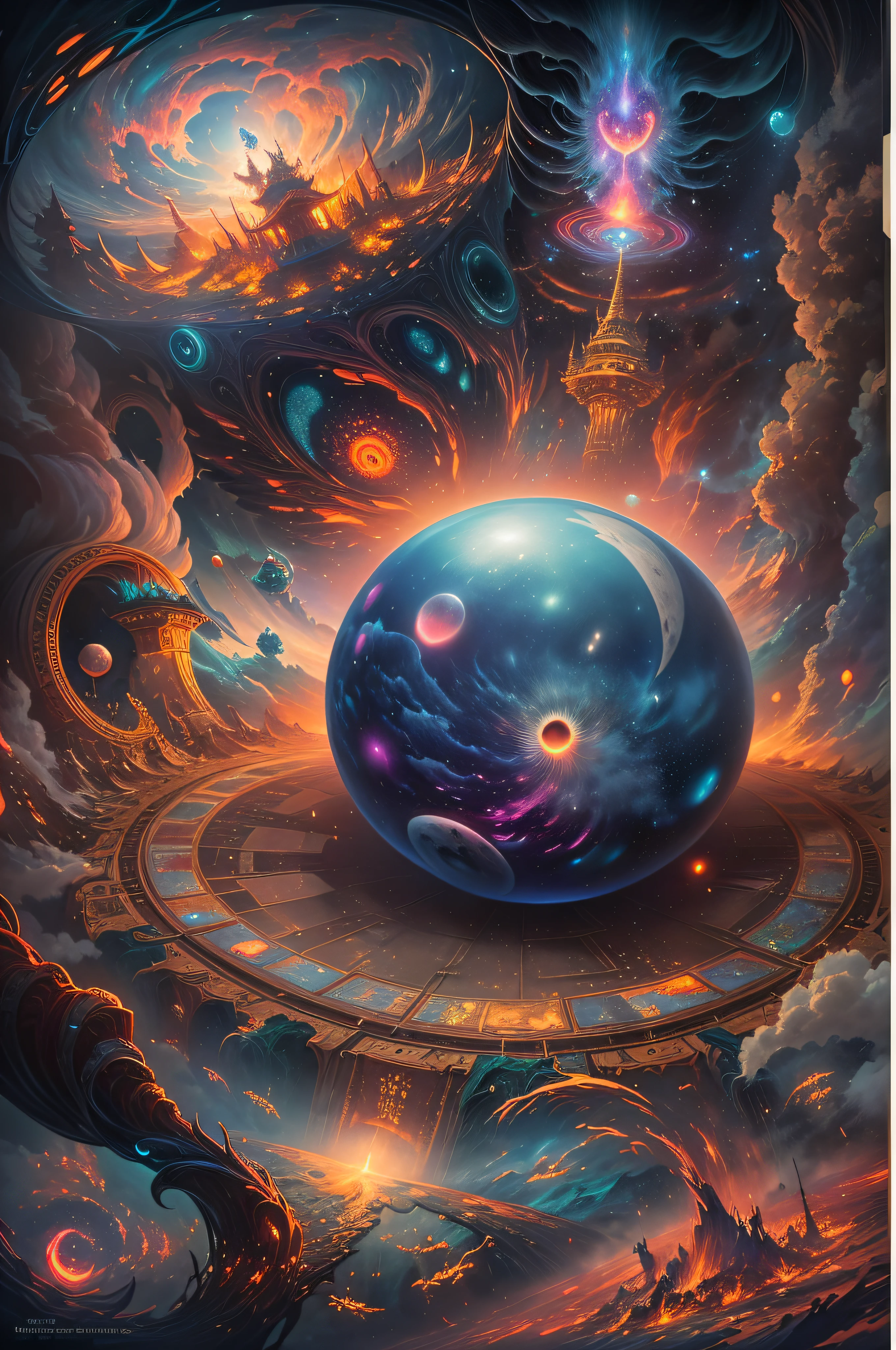 Thrilling dreams, ultra-realistic realism, abstracted, psychedelia, tmasterpiece,PsyAI, (tmasterpiece,best qualtiy:1.2),illustration,8k wallpaper,Dazzle,(Portals:1.1),(Otherworldly creatures:1.2),(magic energy:1.1),(floating debris:1.05),(glowing third eye:1.1), (strong lights:1.05), (illumination:1.05), (fantasy:1.15), (hyper realisitc:1.1), (mistic:1.05), (intriguing:1.05), (Ethereal:1.08), (mistic:1.1), (cosmic:1.05), (interdimensional:1.1), (unearthly:1.05), (spellbinding:1.1), (Unforgettable:1.05), (Fantasy art: 1.1),(number art:1.05),(magic realism:1.08),(Epic:1.1),(concept-art:1.05),(highly detailed:1.1),(cinematic ligh:1.05),(ultra-realistic realism:1.05),(mistic:1.05),(astounding:1.1),(andrey surnov:1.05),(mind bending:1.1),(big breasts enchanting:1.05),(Unbelievable:1.05),(otherworldly landscapes:1.1),(breath-taking:1.05 ), (incredulous:1.05), (portal opening:1.05)
