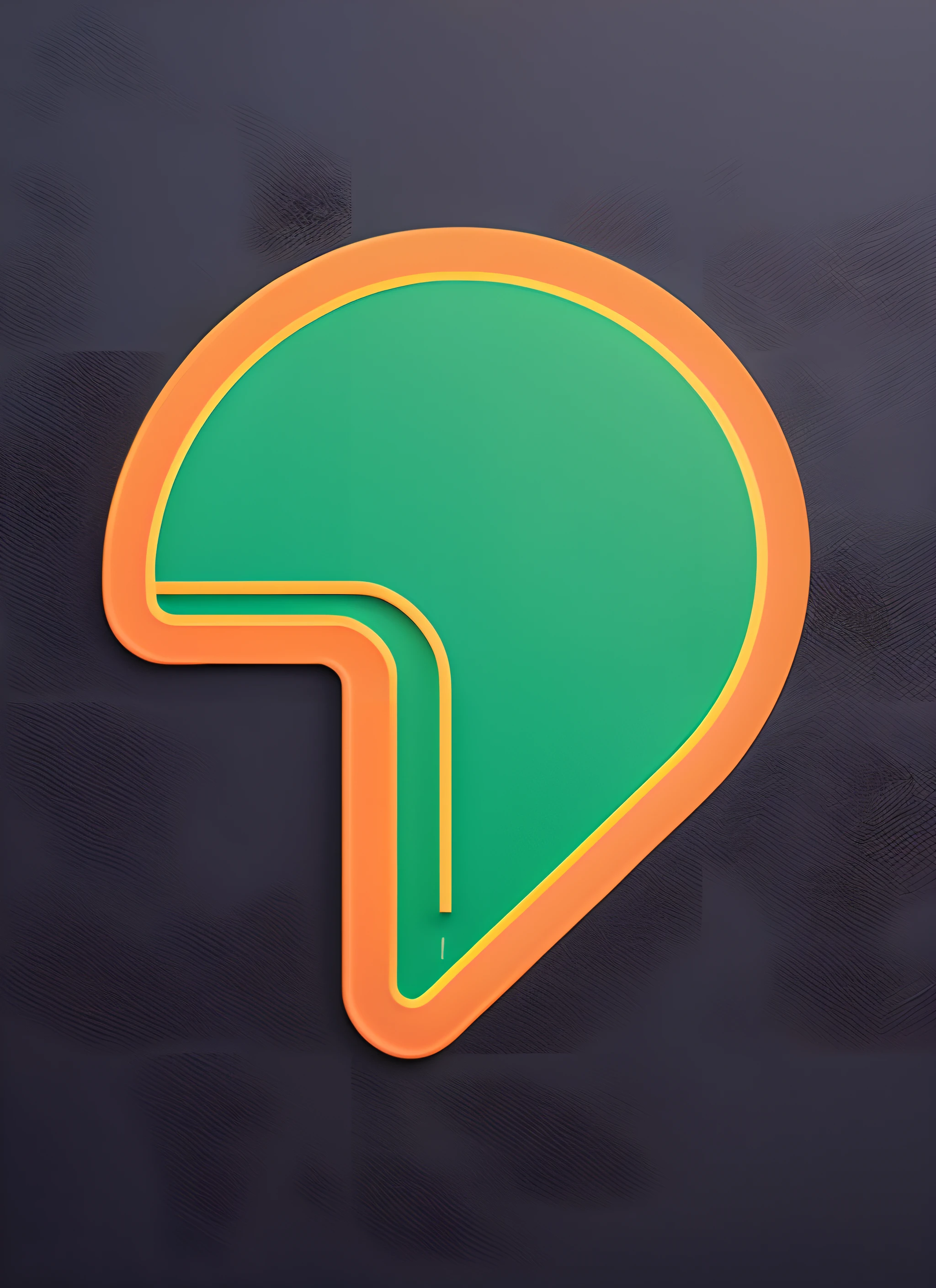 um close up de um logotipo verde e azul em um fundo preto, transparent labs, logotipo sem texto, imagem do avatar, Autoridade Comercial Terrana, tecnouveau, tecnopunk, Tecnocore, sem texto, technological, sem texto, contorno neon, foto de perfil, intrincado, tech fantasy, Techno, Minimalist logo without text, trono, tpose, Triadic