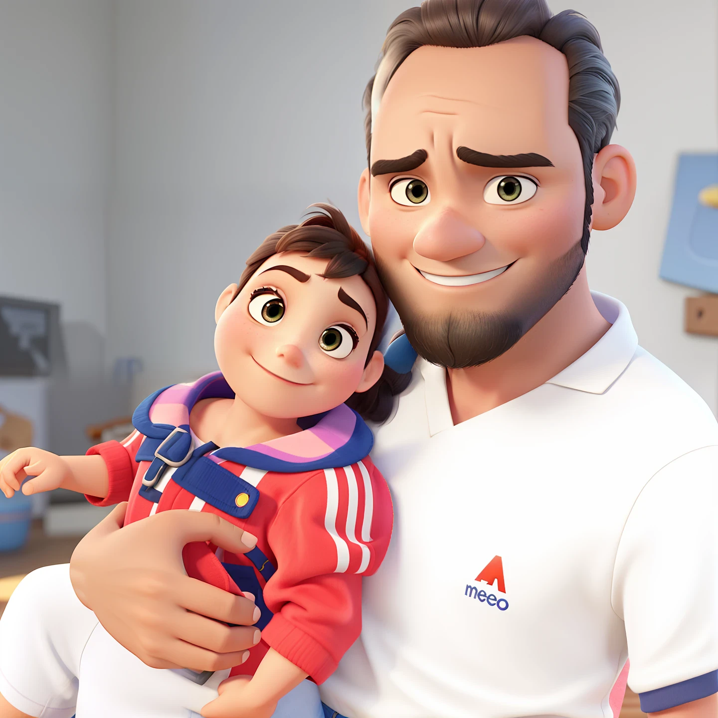 Estilo Pixar, alta qualidade