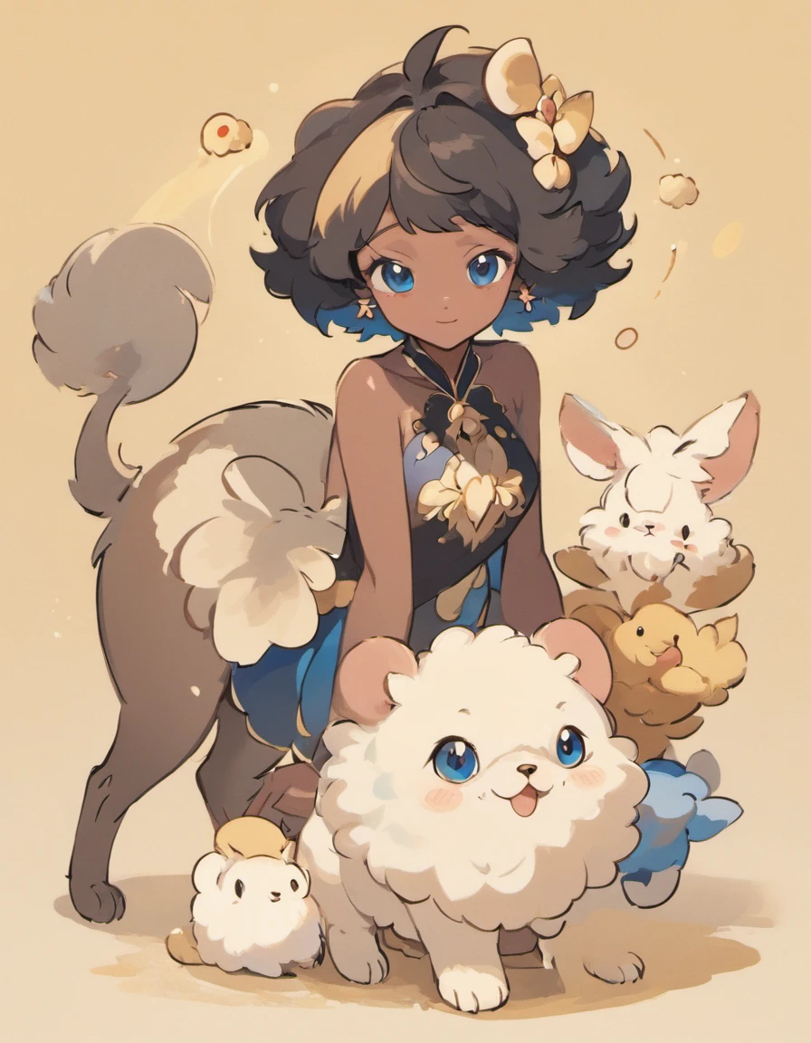 See a stunning artwork in Naoki Saito's signature style, com o charmoso e elegante Poodle Miniatura. This exquisite illustration captures the essence of this beloved breed with a touch of grandeur and mystique.
Her black skin is portrayed with intricate attention to detail, mostrando cada curva e onda, while the eyes hold an air of wisdom and grace. A pose do Rato exala uma aura real e confiante, reflecting the proud behavior of the breed. em um fundo azul. olhos muito detalhados,
O uso de ricos por Naoki Saito, Vibrant colors bring the artwork to life, fazendo o rato se destacar contra o pano de fundo de paisagens exuberantes. Each brush stroke tells a story, evoking a sense of wonder and admiration for this enchanting creature.
This illustration is more than just a visual treat; is a testament to Naoki Saito's skill and artistry, Inviting you to immerse yourself in a world where the rat reigns supreme.