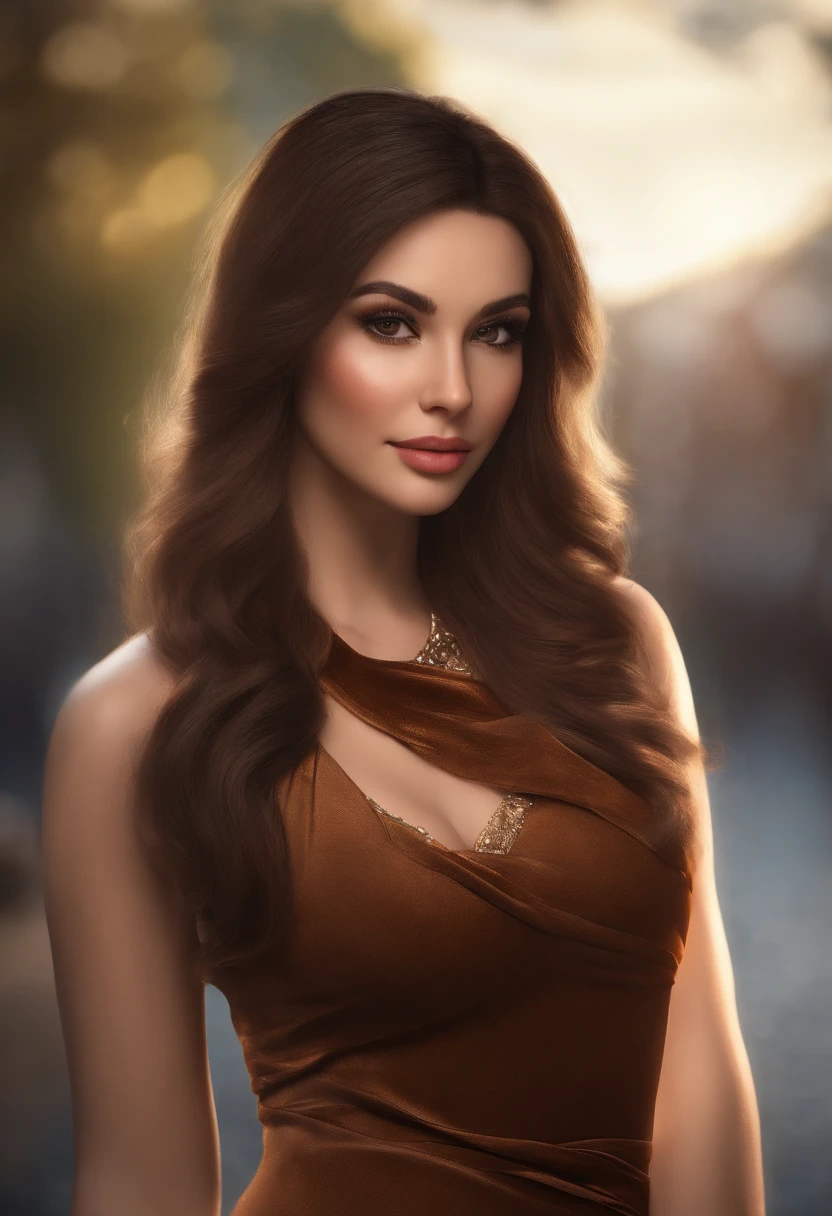 cute beautiful brunette,Latina ,full body, perfect angle, very detailed, 32 years old, flirty face, mes sy long hair, brown eyes, high-res, masterpiece, best quality, intricate details, highly detailed,sharp focus, detailed ski n,realistic skin texture, texture, detailed eyes, professional, 4k, smile, shot on Canon, 85mm, shallow depth of field,koda k vision color, eyeshadow, extremely detailed, photo_ \(ultra\), photorealistic, realistic, post-processing, max detail, ughness, real life, ultra realistic, photorealism, photography, 8k uhd, photography, braless, pokies