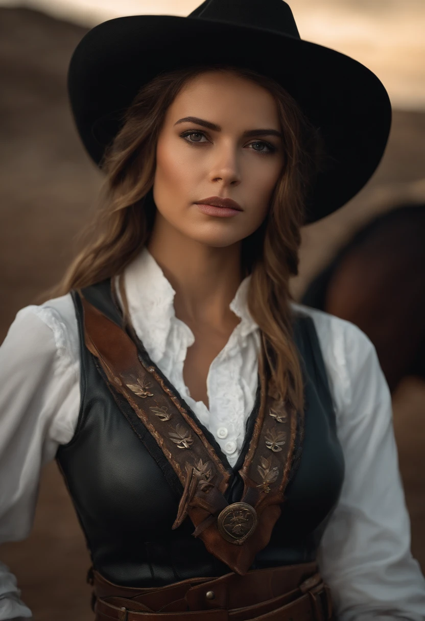 (master part, best quality:1.2), cowboy shot, sozinho, 1girl, alicia melchiott, sorrir, Olhando para o Viewer, folded arms, Caudas duplas, Cocar, Uniforme militar, gravata, coxas