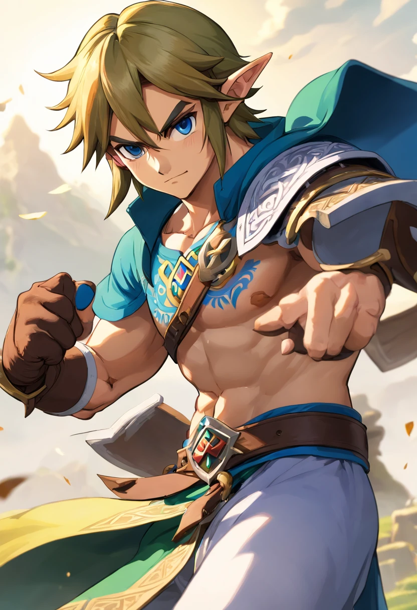 Powerful Anime Character, male, torse nu, Beserk, cheveux moecan de couleur noire, Muscular physique , Anime Representation, 4k resolution. Contexte du champ de bataille: Tenir un javelot ,UHD 32k, beste-Qualit, Master part, super detail, High Details, Gants, Griffes, Gants griffues
