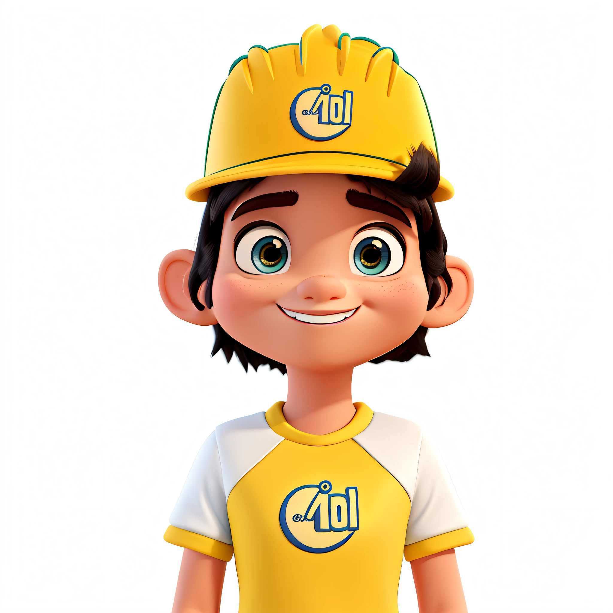 um mascote 3D estilo disney pixar, alta qualidade, melhor qualidade