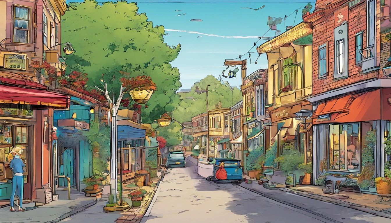 A quiet town