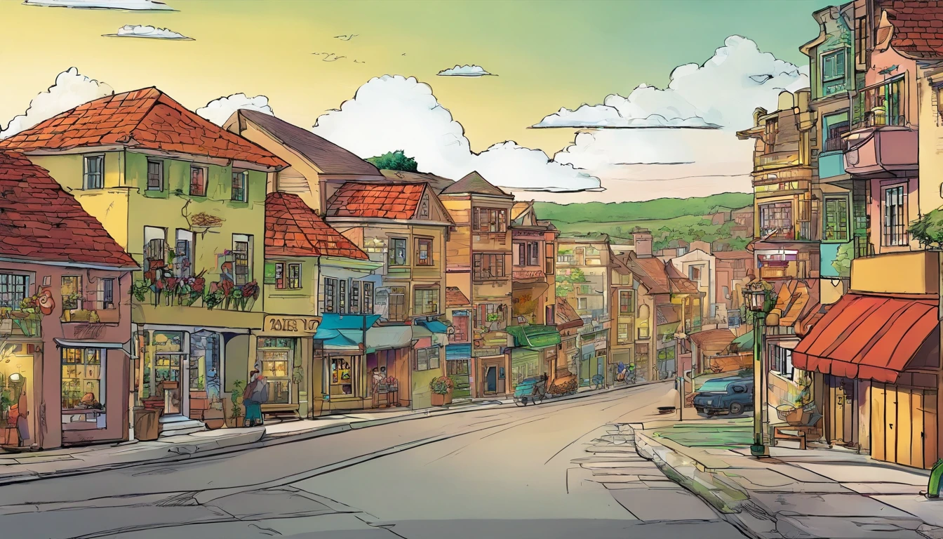 A quiet town