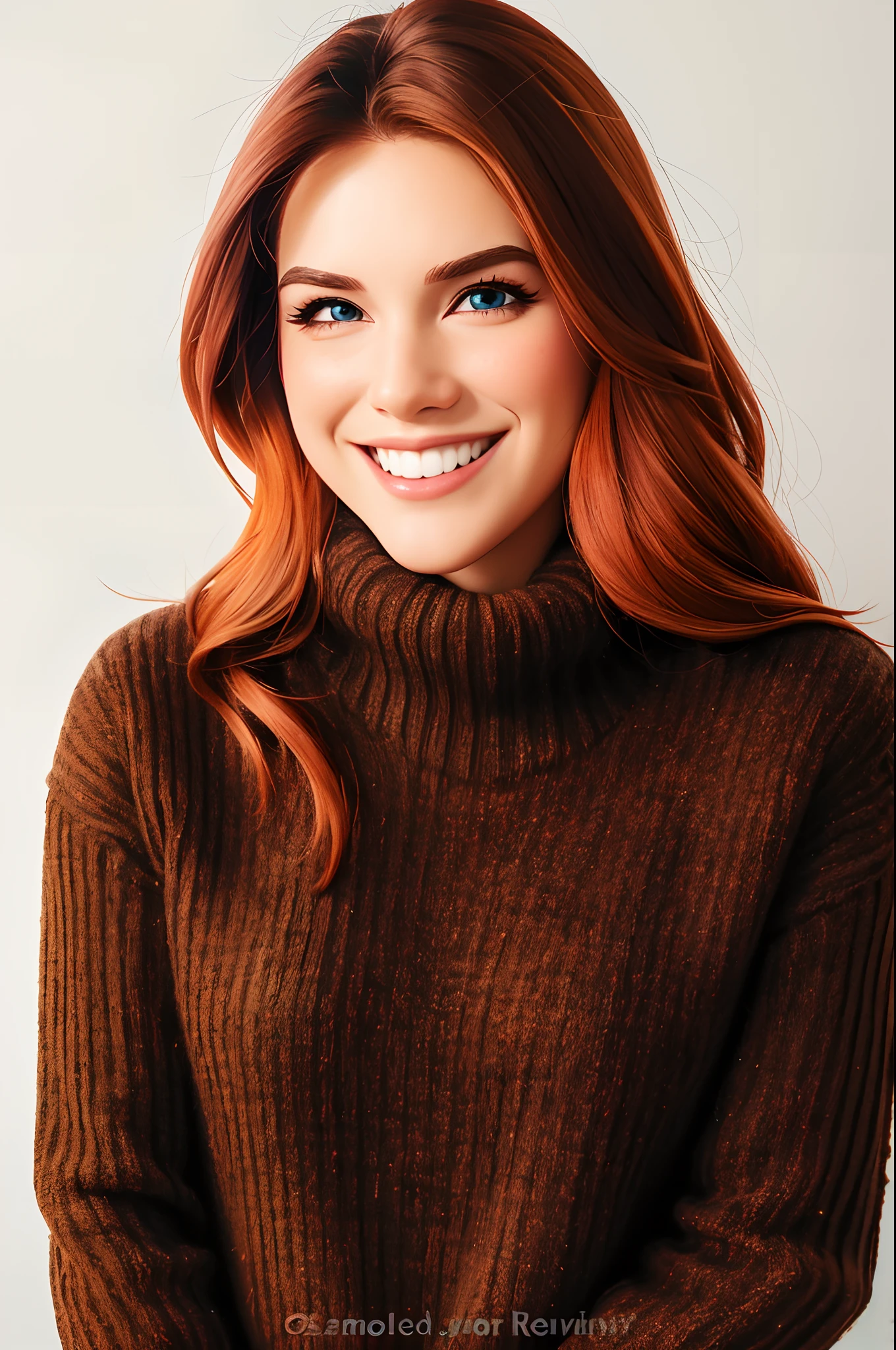 a redheaded white woman Disney Pixar style, high quality, best quality.