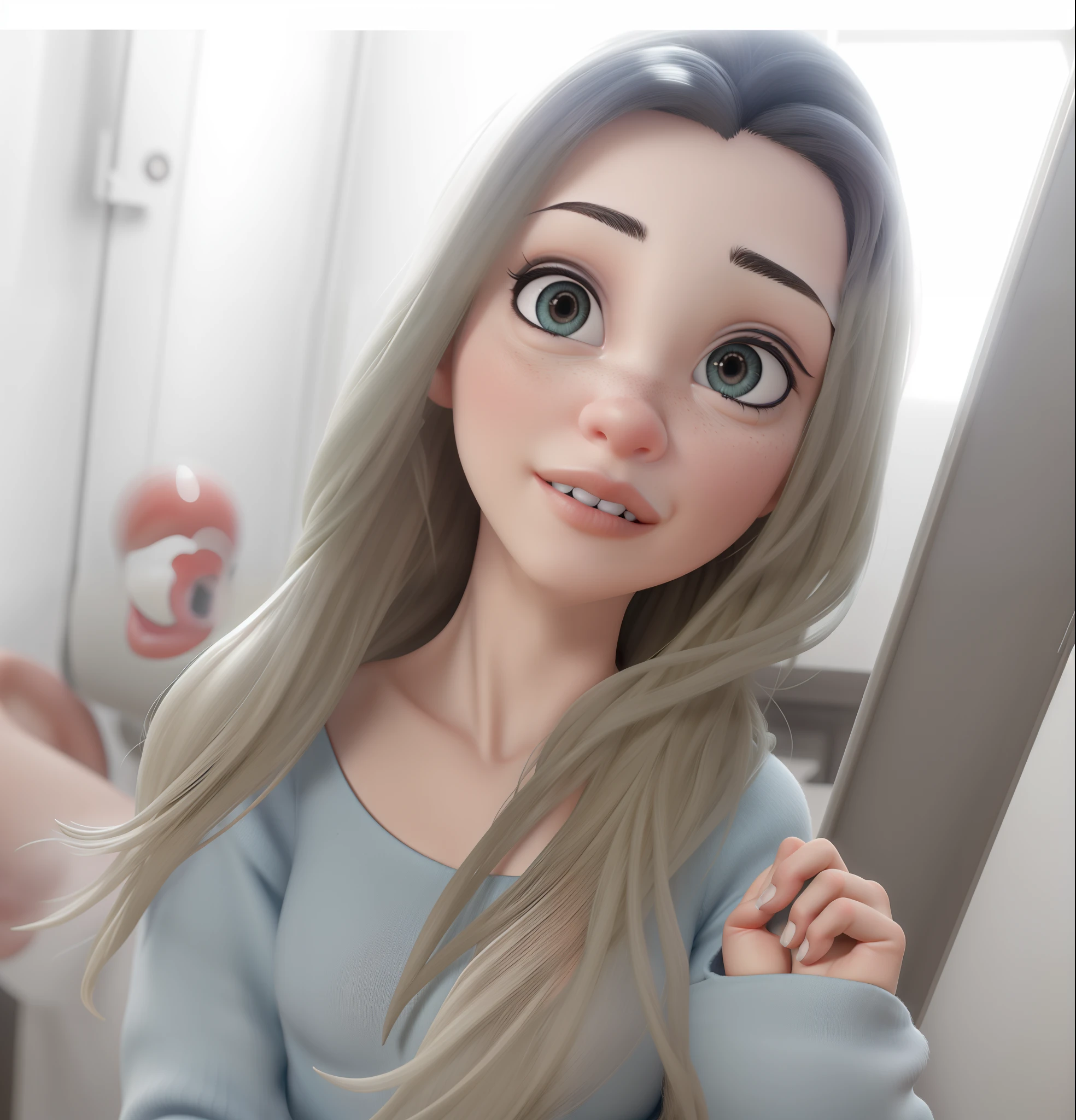 Pixar style girl