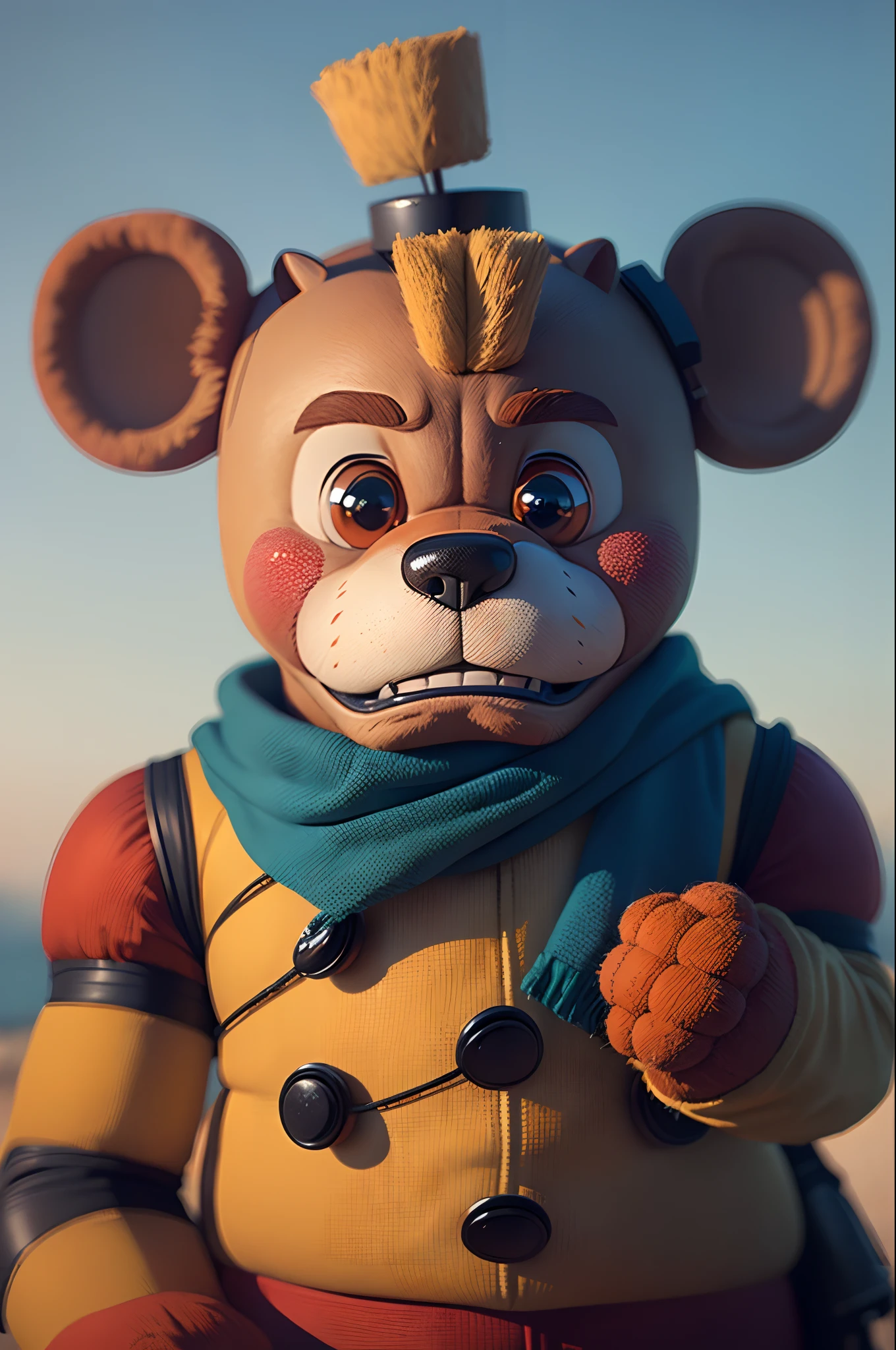 Freddy fazbear being sad