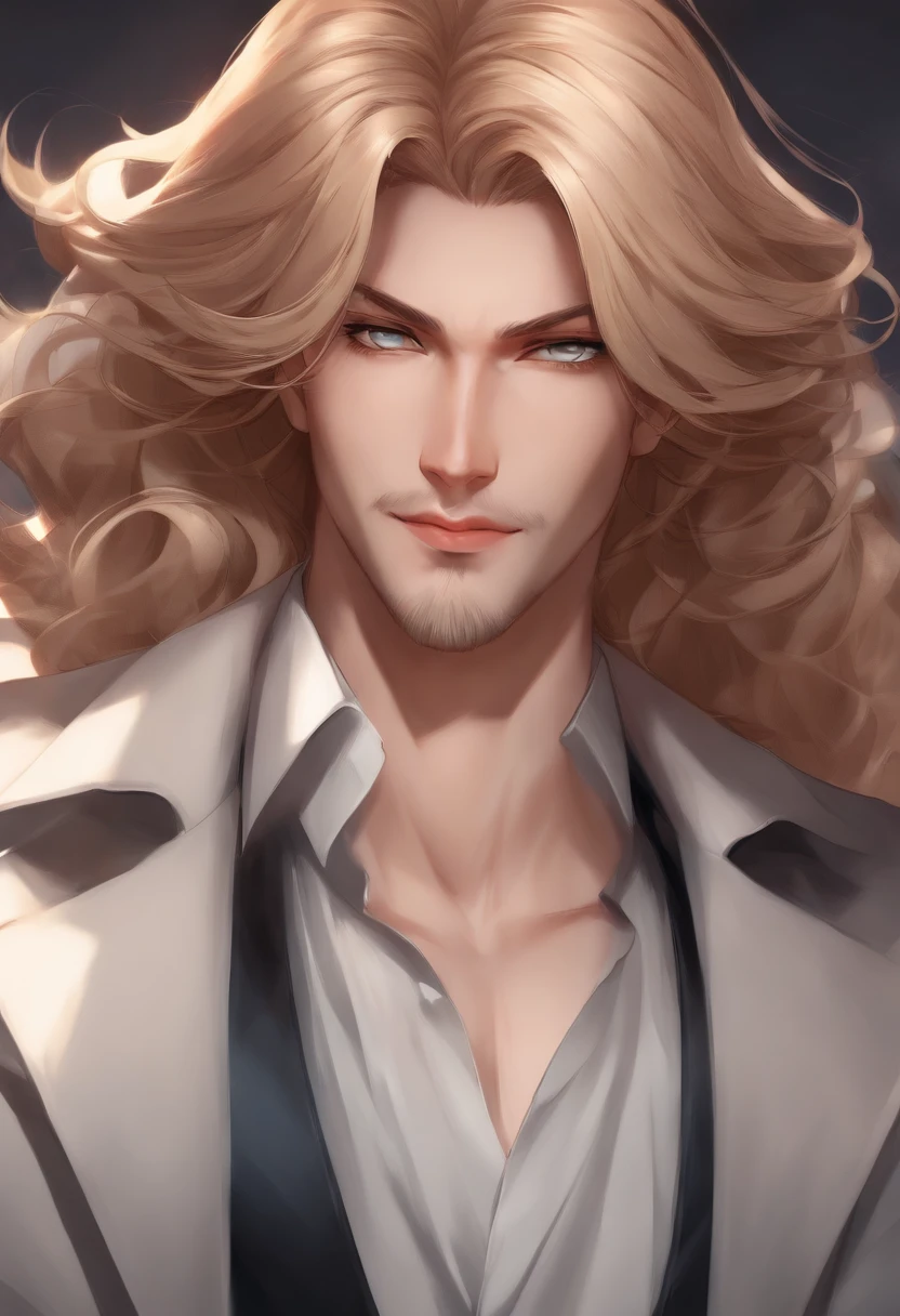 Anime - Homem com pouca barba, cabelo raspado, profession psychologist IG Model | Artgerm, Artgerm extremamente detalhado, estilo anime atraente, arte de anime digital detalhada, arte de anime limpa e detalhada, arte cg anime suave, Estilo Artgerm, anime illustration, Artgerm. High detail