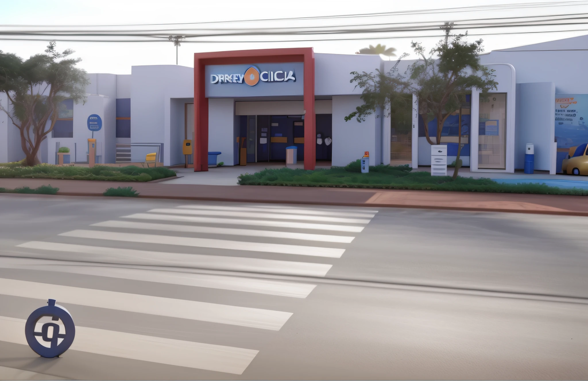hospital Pronto Clinica no estilo Disney Pixar