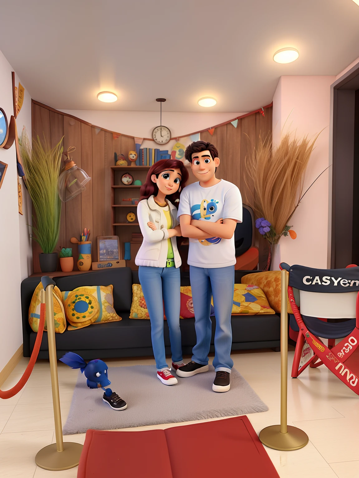 Casal qualidade alta