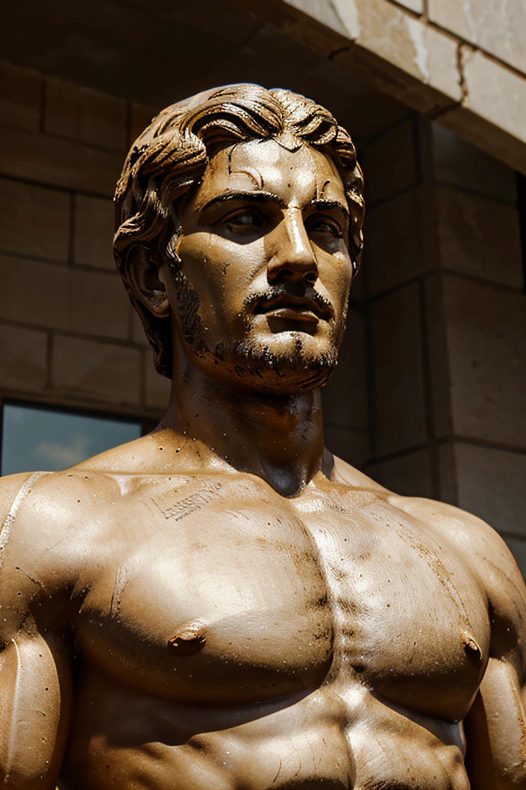 Greek male statues, Strong Men for Motivation and Stoic Videos