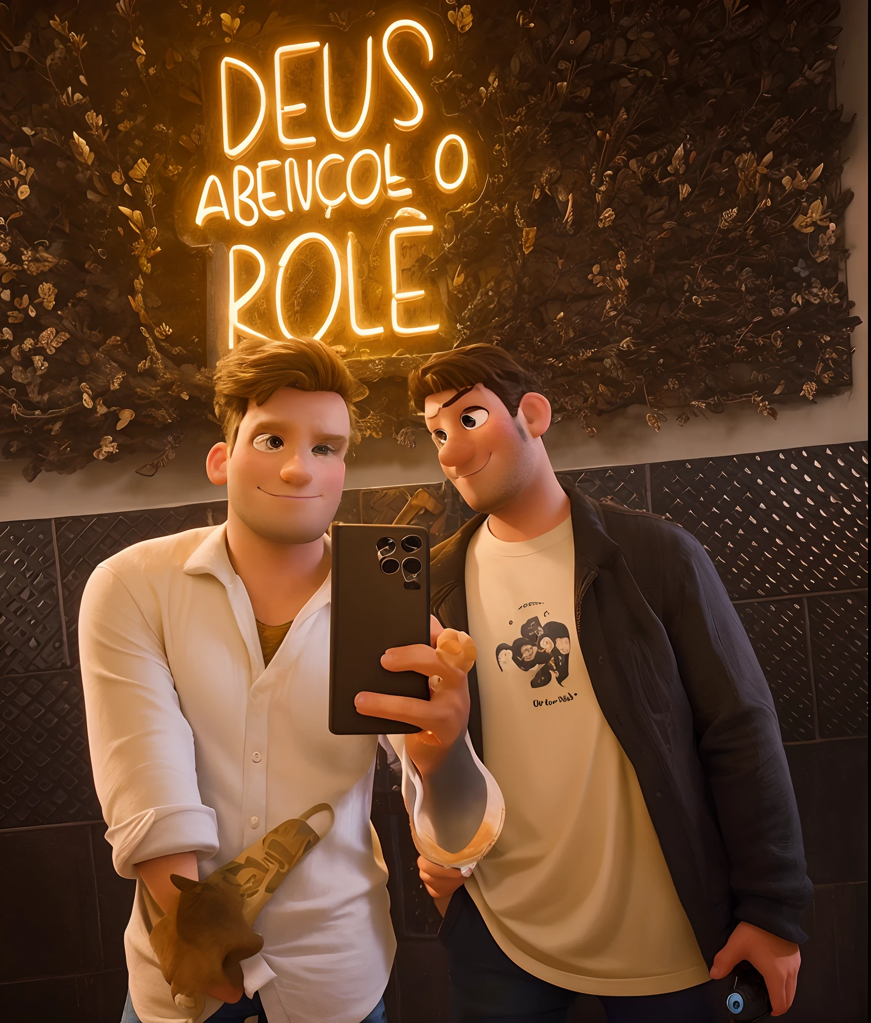 Imagem ao estilo Disney pixar