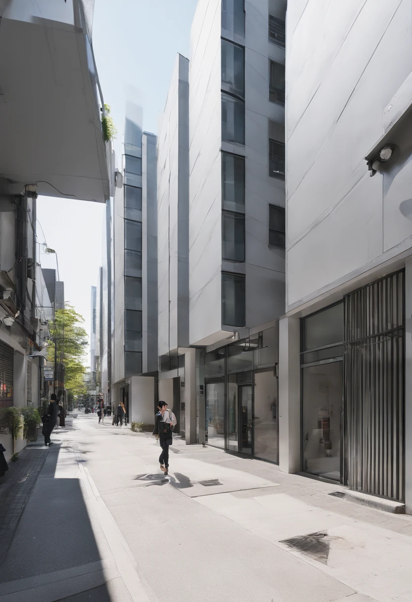 Multi-tenant building in Shinjuku、Downtown、backstreet