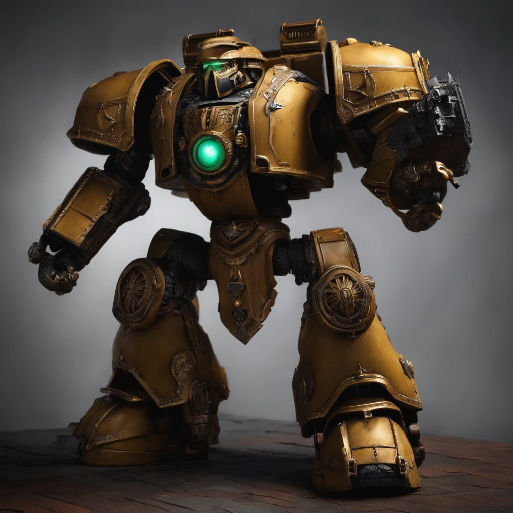 Titan de Warhammer 40k no horizonte