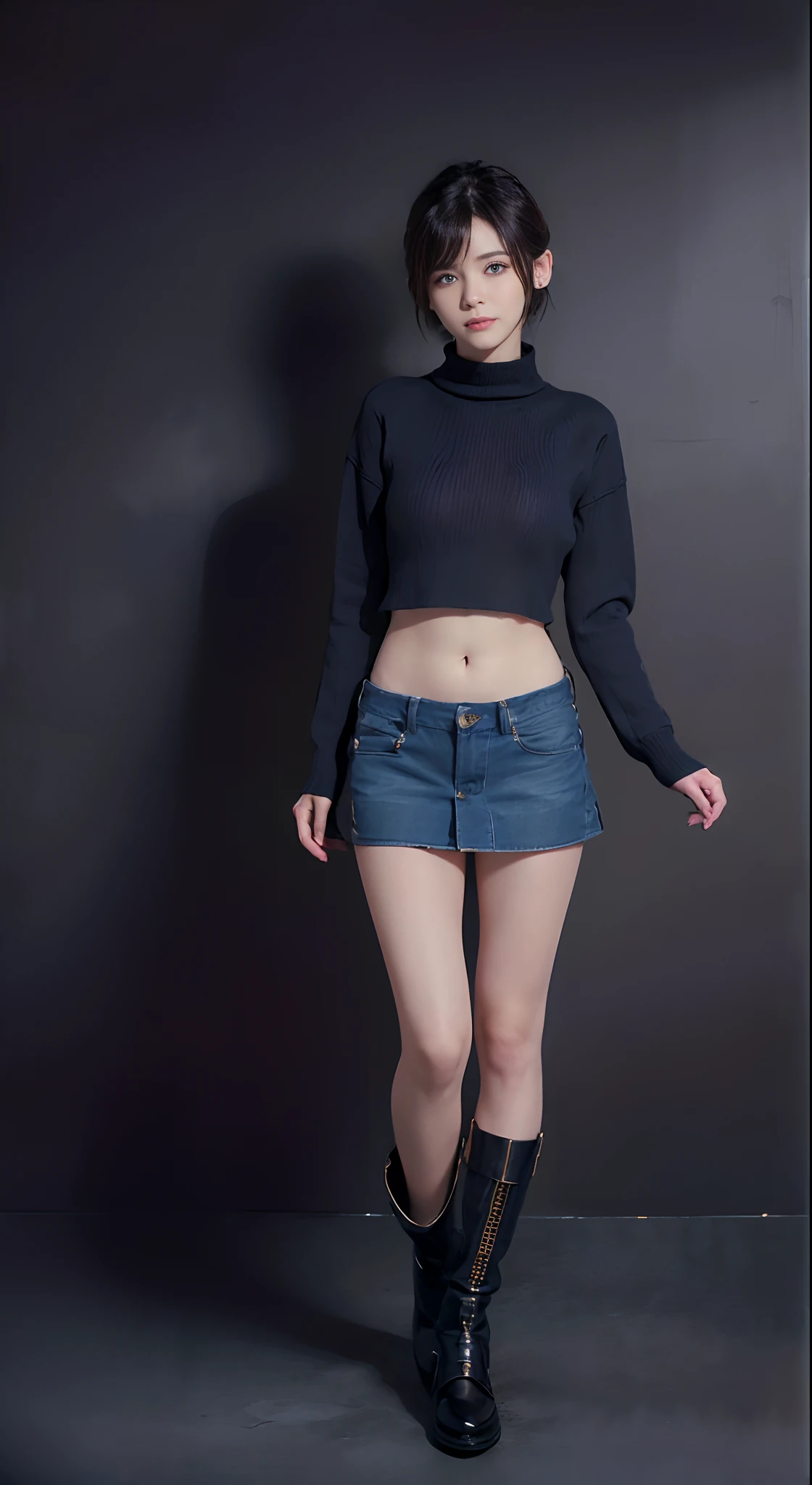 ((beautiful countenance))、(Raw photography、top-quality: 1.4)、beautiful expression、(Lifelike face)、(A dark-haired、short-hair:1.3)、Beautiful hairstyle、realisticeyes
