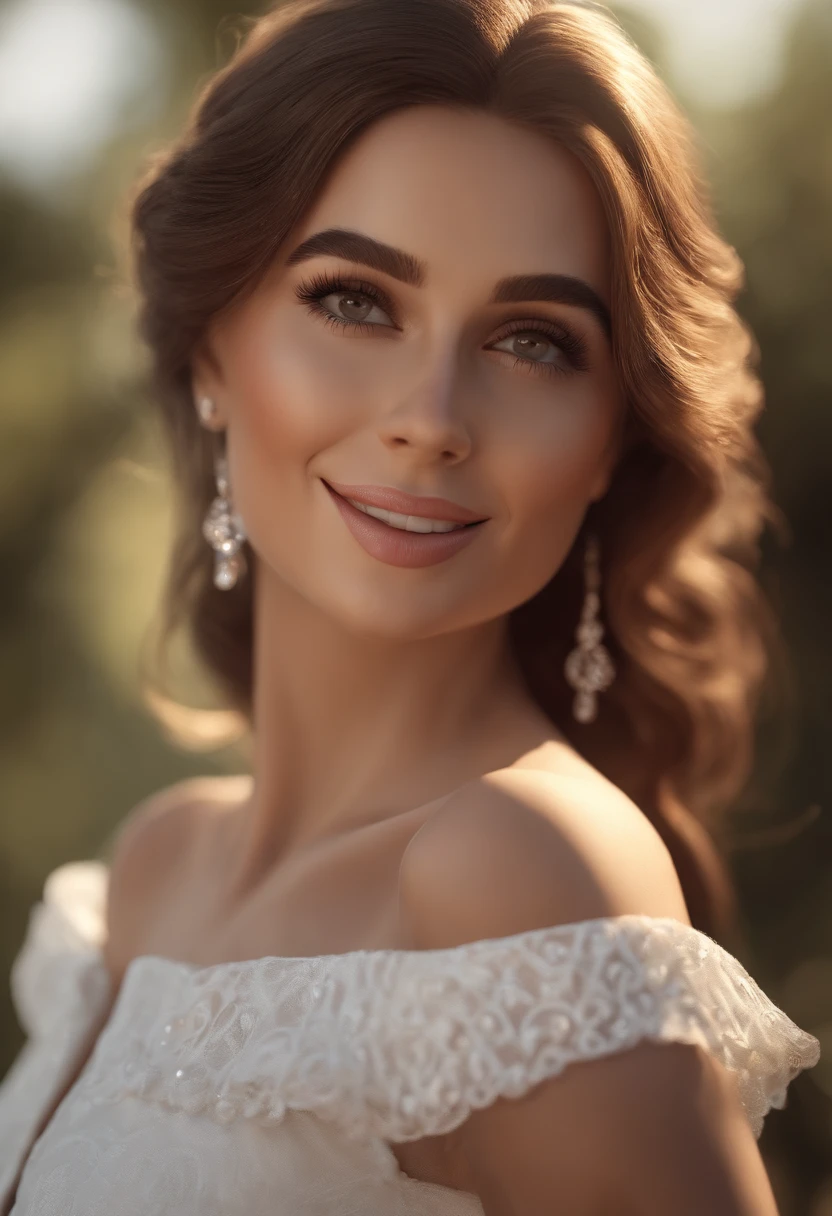 (best quality,4k,Altas,master part:1.2),ultra-detalhado,Realistic:1.37,Physically-based rendering,no estilo pixar,um personagem em um jaleco,um personagem moreno,olhos e rosto detalhados,belos olhos detalhados,beautiful detailed lips,long eyelashes,smiling expression,Medium-long straight hair,Traje profissional,friendly look,well-groomed appearance,cabelos lisos,Enthusiastic expression,Attractive features,sorriso encantador,olhos brilhantes,personalidade envolvente,pose confiante,cores vibrantes e vivas,atmosfera brilhante e alegre,studio lighting,Bokeh,
**Fique atento:Do not include any terms or explanations。**