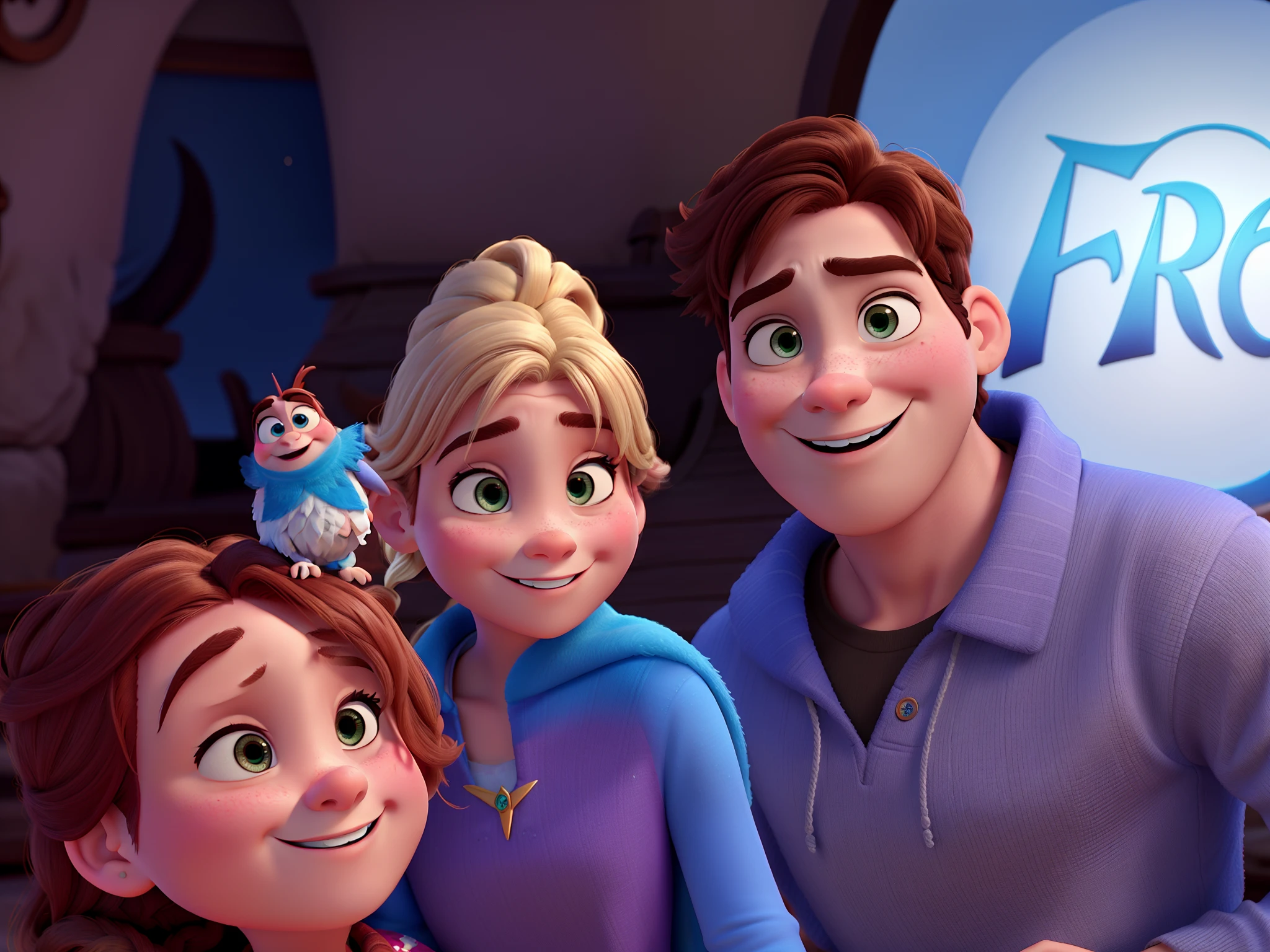 uma familia disney pixar, alta qualidade, melhor qualidade, filme Frozen