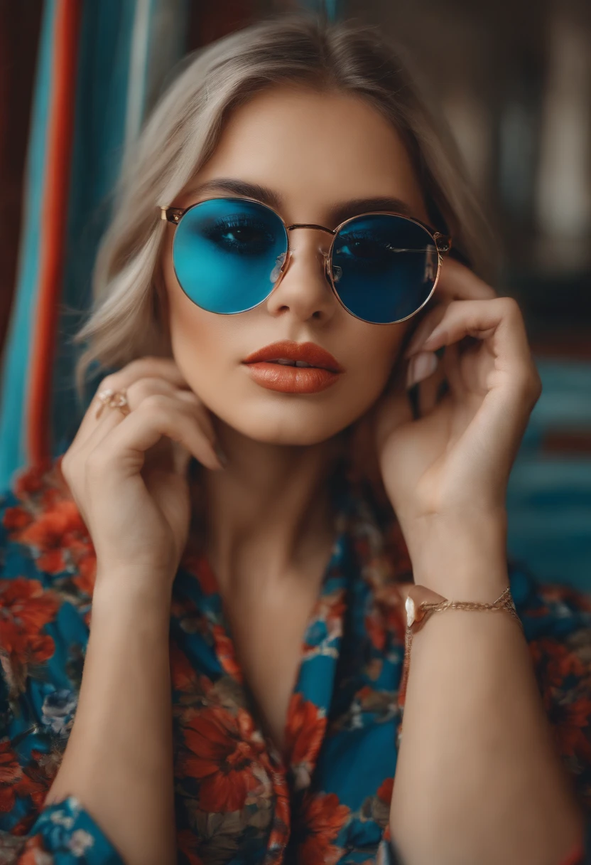 Girl with glasses