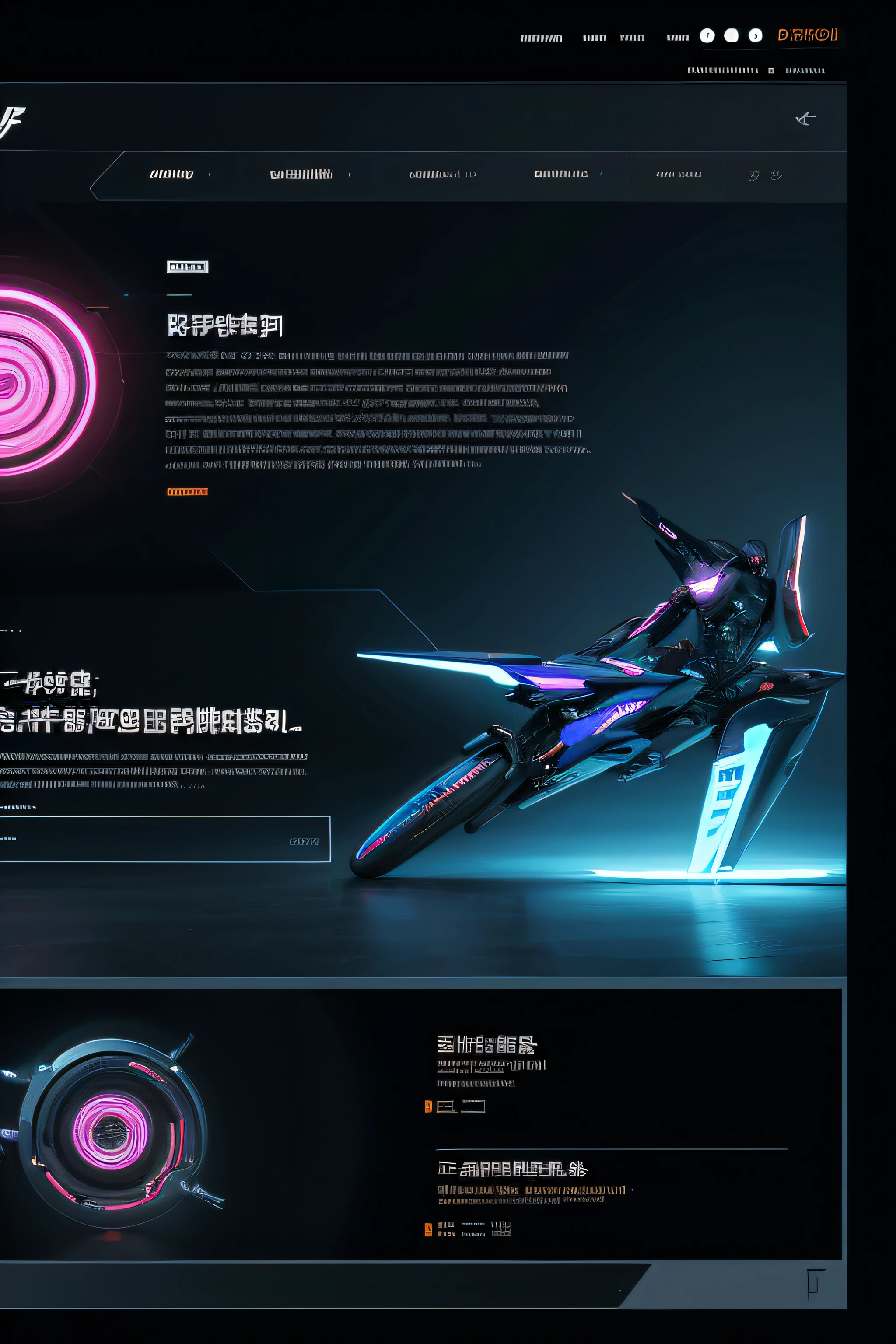 succinct,Intuitive,consistency,usability,Responsive,steer,innovative,Accessibility, aestheticly pleasing,Customizability,UI design,H5,cyber punk style