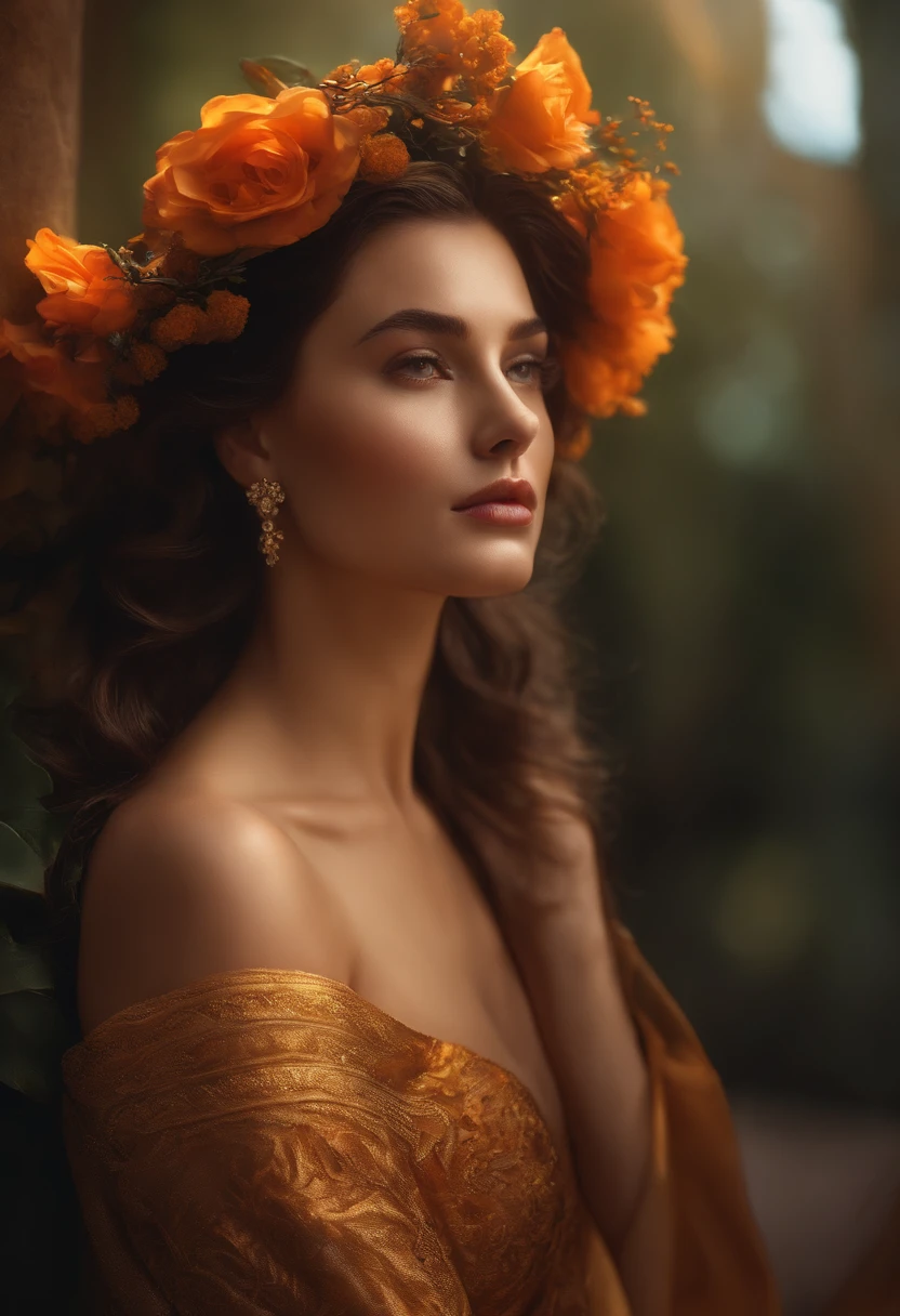 Beautiful (zxzxberna), intrincado cabelo colorido com , sunlight, beautiful lighting, vibrant lighting, intrincado, altamente detalhado, elegante, liso, Directed by: Ruan Jia e Artgerm e Anton Fadeev,