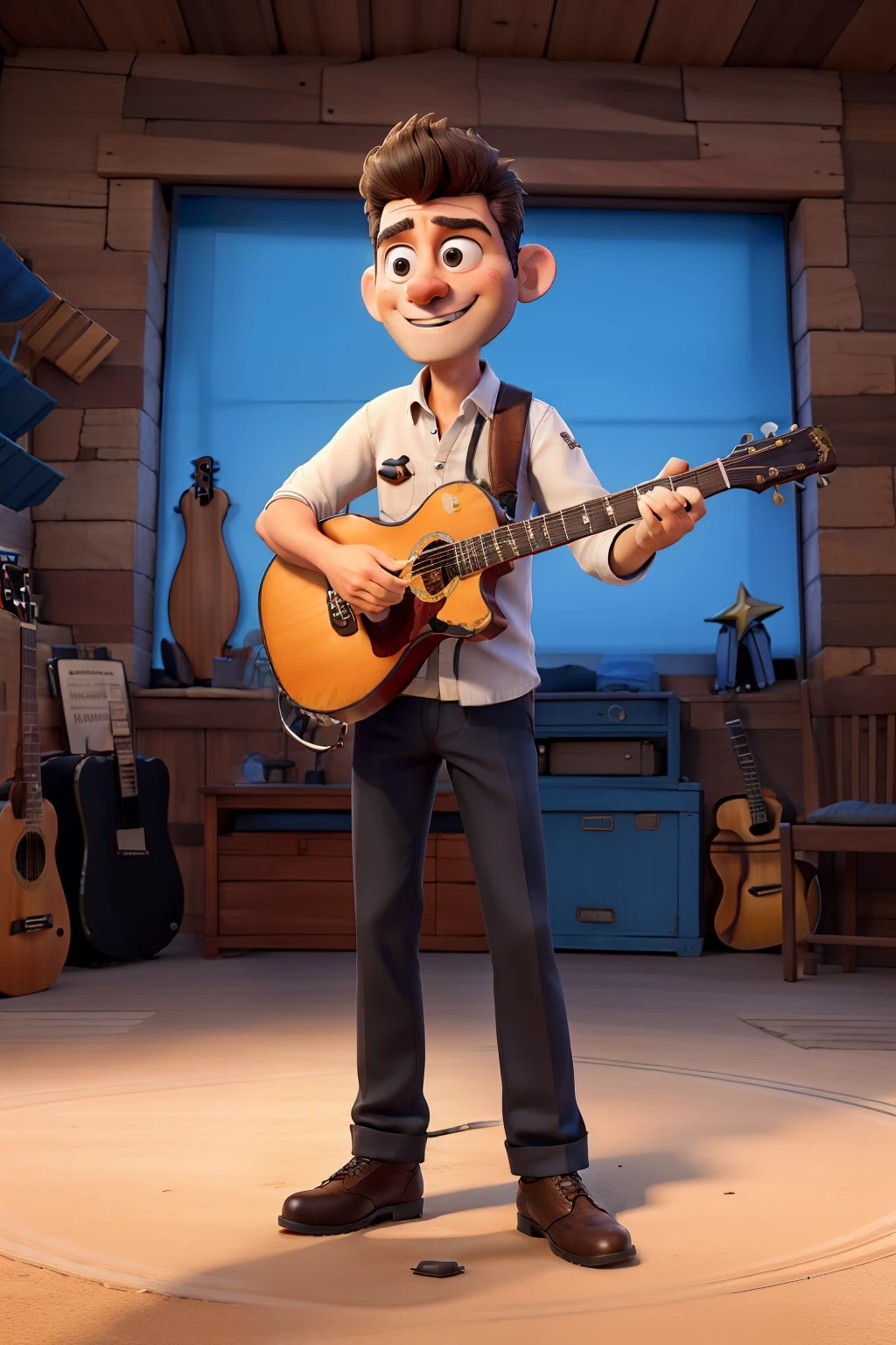 Mestre seizi , guitarra