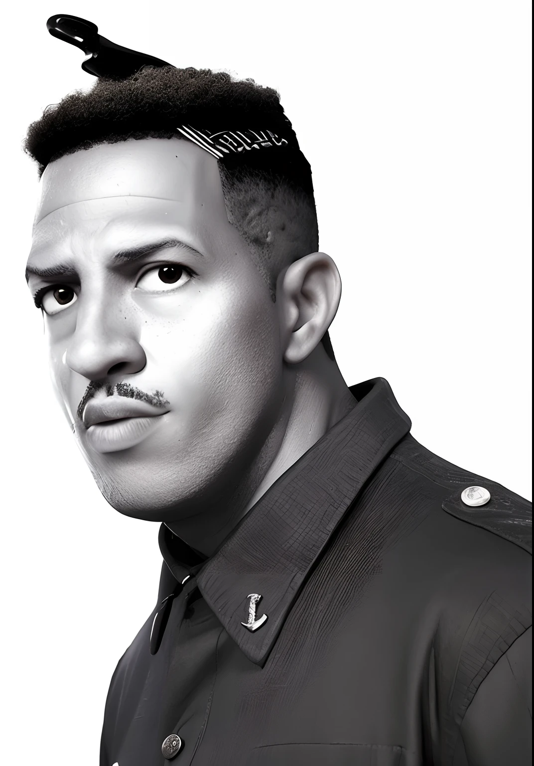 Mano Brown estilo Pixar realista, melhor qualidade
