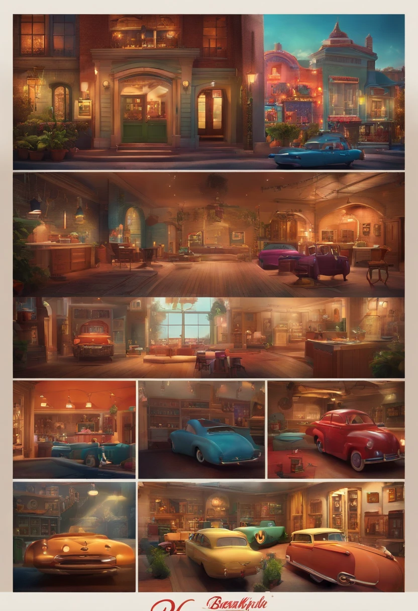 Pixar style