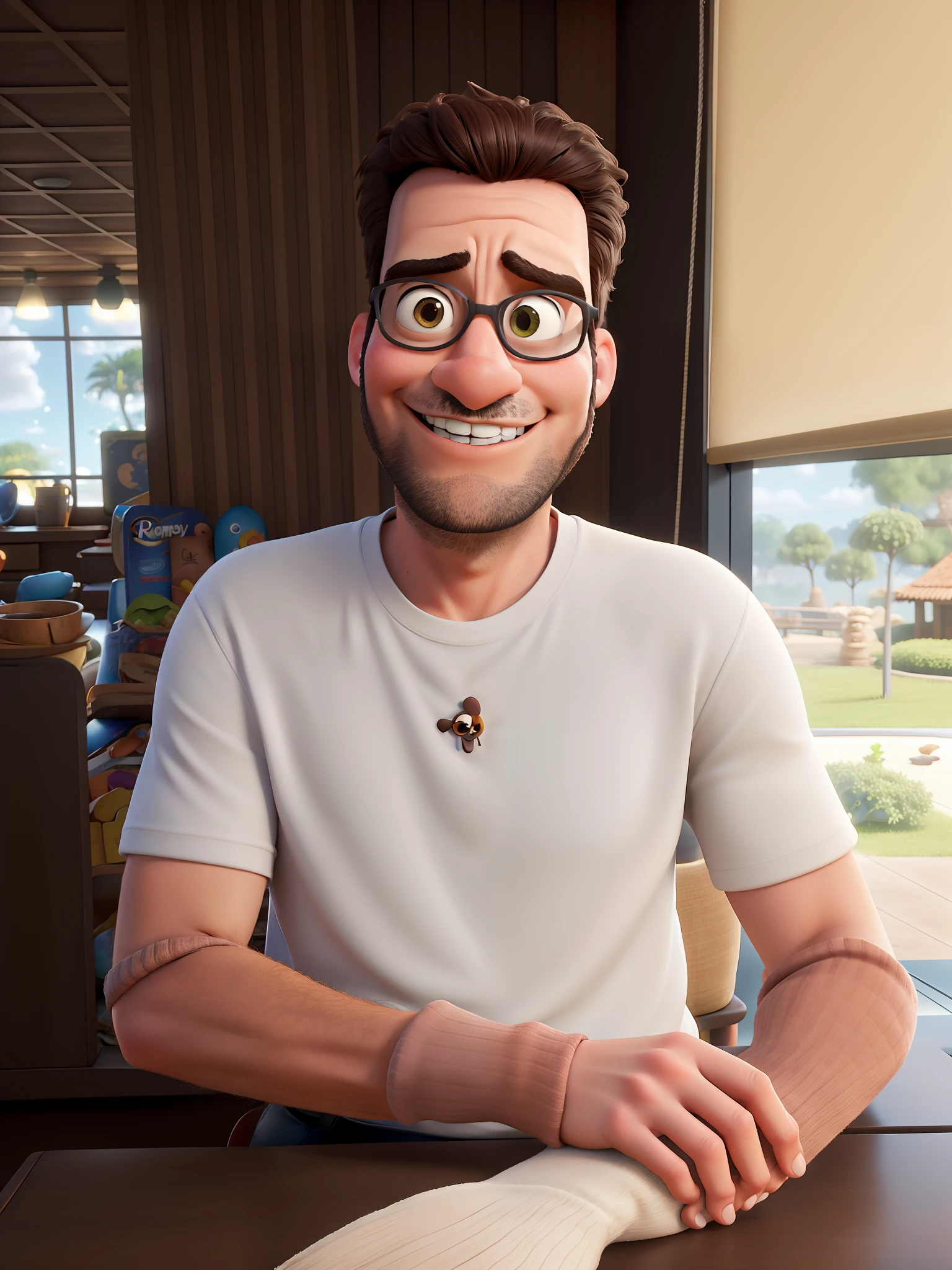 Criar um personagem da disney pixar usando a minha foto