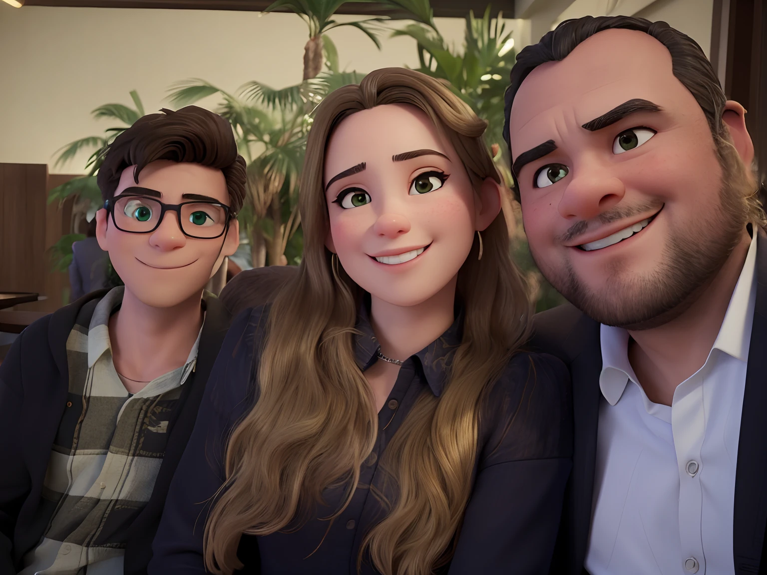 casal sorridente sentado um ao lado do outro em um restaurante, imagem de perfil, foto de perfil, belos arredores, foto de perfil, foto do perfil, Fotografia tirada em 2 0 2 0, marido esposa e filho, Directed by: Nandor Soldier, Family photo, Postagem no Reddit, imagem de qualidade muito baixa, facebook post, photo taken at night