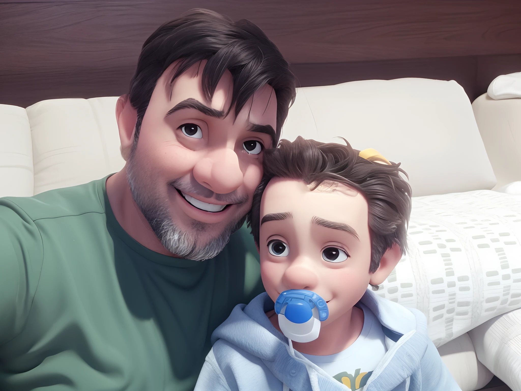 Make a Disney Pixar-style poster