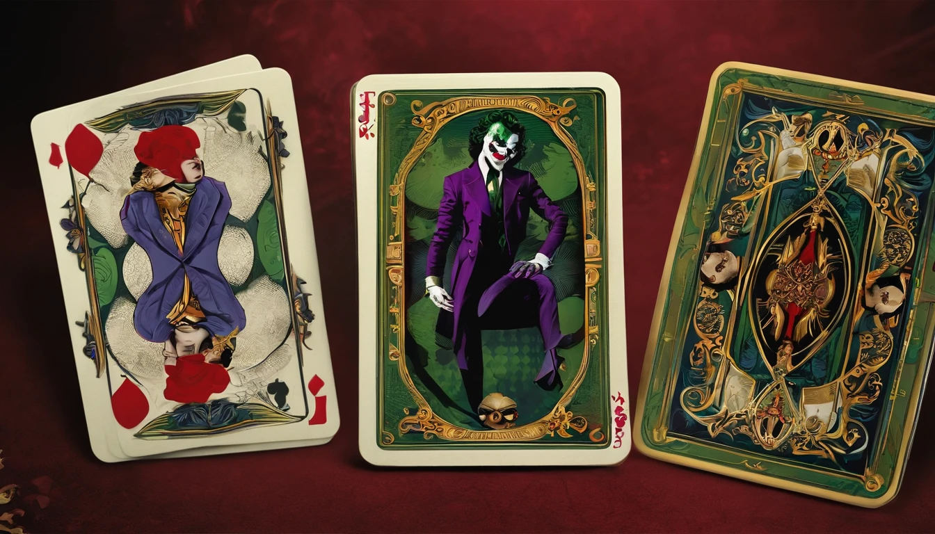 Joker Playing Cards and the Cards are Joker