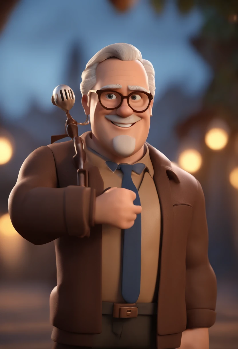 personagem dos desenhos animados de um homem com com cabelos e barbas pretos e uma camisa azul, animation character, Caractere estilizado, animation style rendering, 3D estilizado, Arnold Maya render, 3 d render stylized, toon render keyshot, Personagem 3D, Personagem 3D, 3d rendering stylized, 3 d character render, personagem de desenho animado, Personagem de close up, Pose de personagem, (Estilo Pixar) (master part:1.2) (Bokeh) (best quality) (pele detalhada) (textura detalhada) (8k) (argila) (Cinematic lighting) (foco nítido