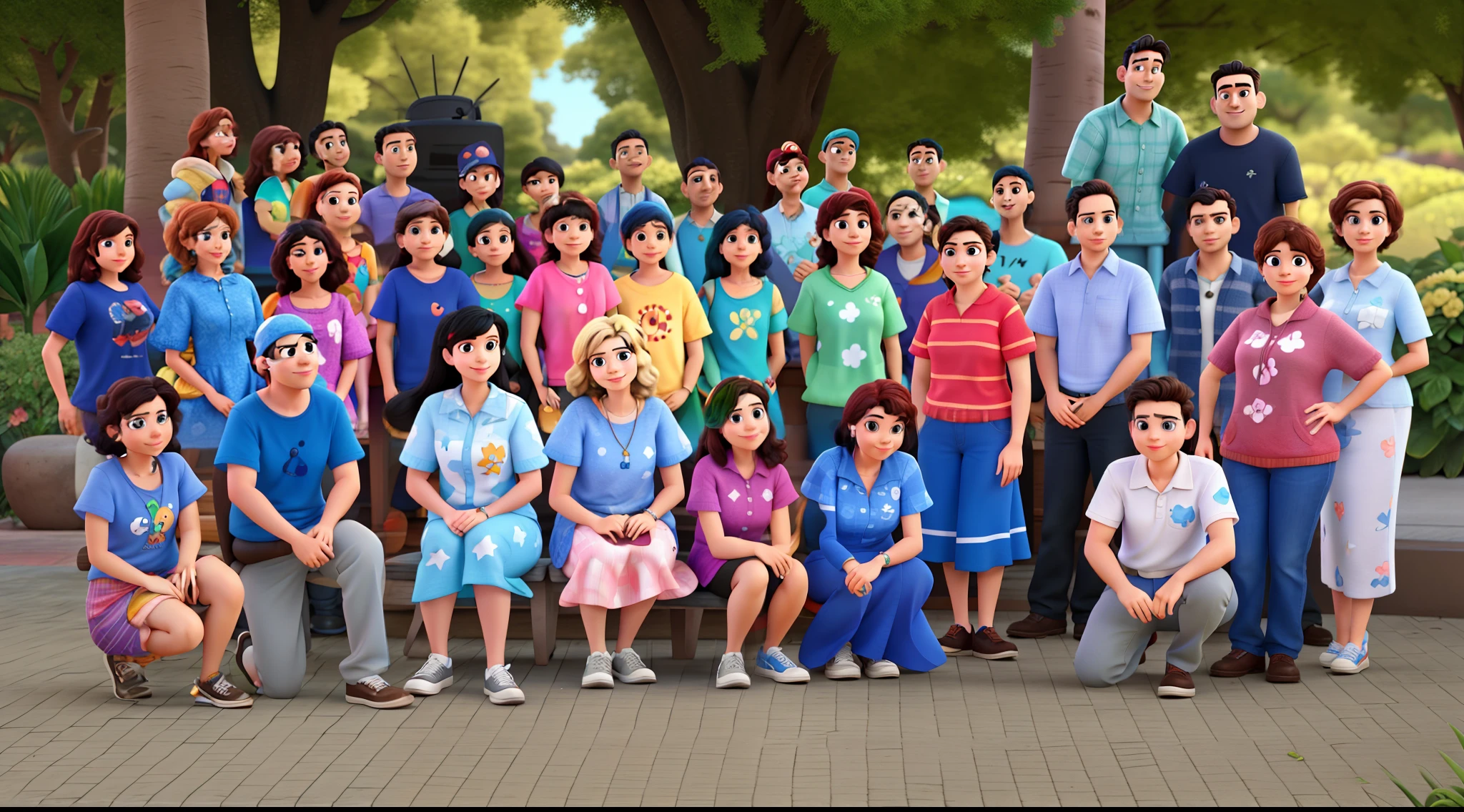 post estilo pixar disney em alta qualidade, original