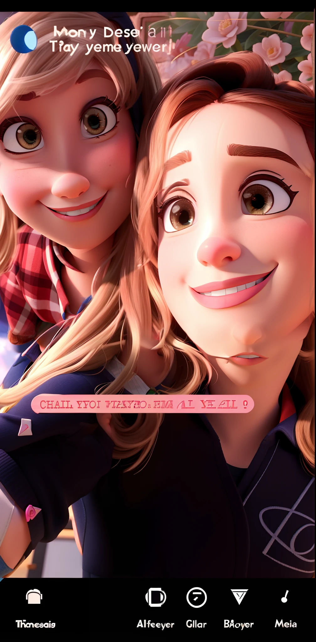 casal homem e mulher no estilo Disney Pixar, alta qualidade, melhor qualidade