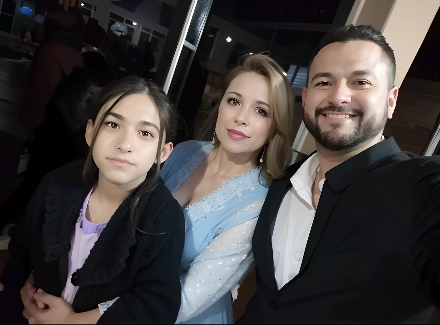 mulher arafida e dois filhos posando para foto, lorena jennie blackpink, imagem de perfil, taken at the beginning of 2020, inspired by Gina Pellón, por jongcook bts, Perfect Android girl family, tirada no iphone 14 pro, tirado no iphone 1 3 pro, yeji itzy, marido esposa e filho, jimim bts