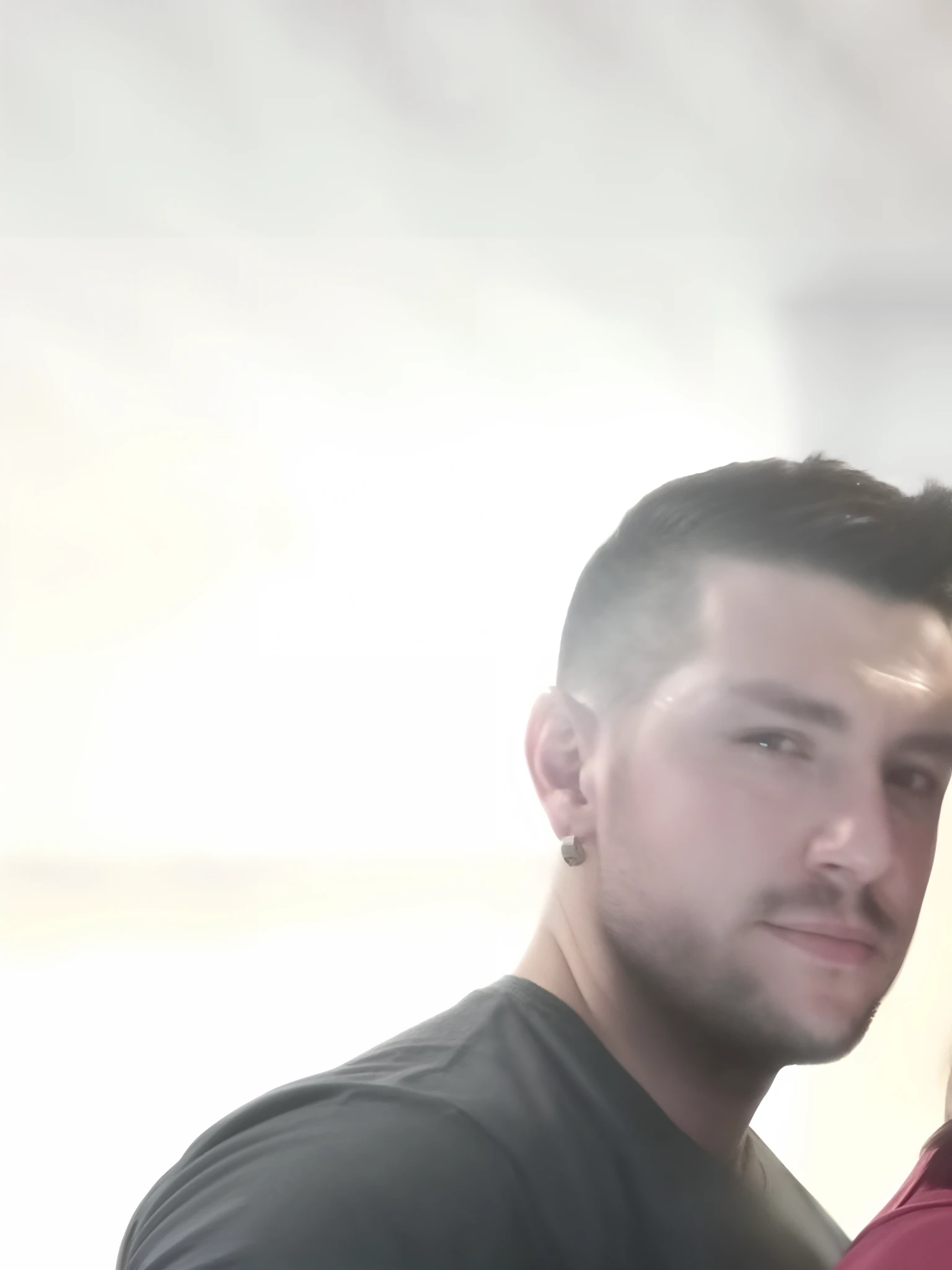 there are two people standing together in a kitchen, profile image, karla ortiz, tyler edlin and natasha tan, profile picture, male and female, lorena avarez, jenna barton, 🤬 🤮 💕 🎀, millaise and greg rutkowski, photo from the back, omar ortiz, growth of a couple, marischa becker