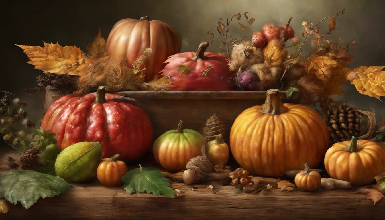 Fruiting autumn,Great harvest,Thank God