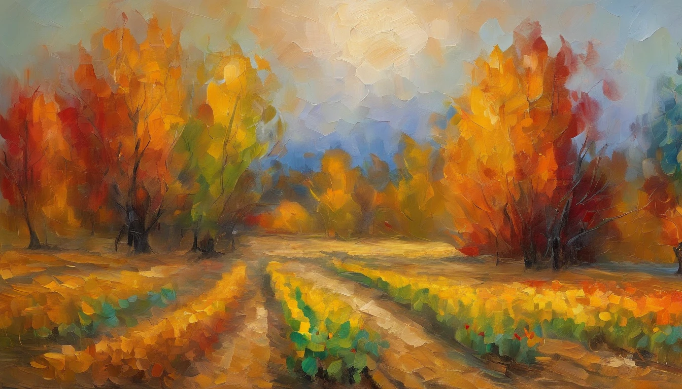 Fruiting autumn,Great harvest,Thank God
