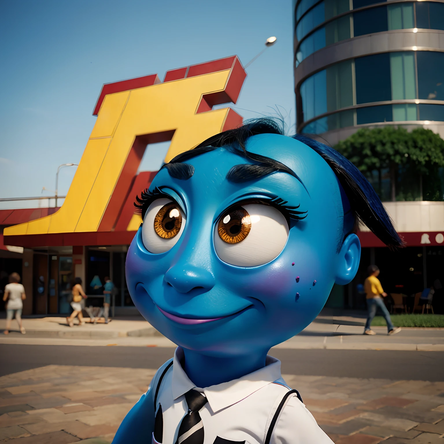 Pixar style