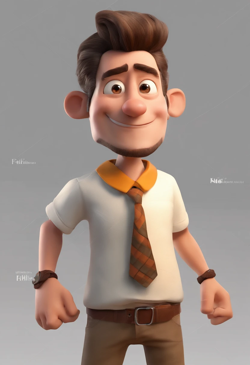 Homem arafed com longos cabelos pretos e sem camisa deitado em uma cama, com seus longos cabelos pretos, cerca de 3 5 anos, Um garoto bonito com cabelo curto, vestindo uma fantasia espacial, Standing against a white background. The boy has a happy expression on his face. The art style should resemble Pixar's animation style, with detailed and asymmetrical features. A imagem deve ter um efeito 3D, as in 16K resolution, And have a caricatured feel to it. The lighting should be bright and cheerful, with vivid colors.